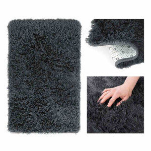 Rug/ah/karvag/nonslip/darkgrey/140x200