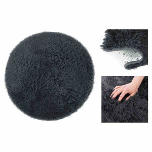 Rug/ah/karvag/nonslip/darkgrey/r200