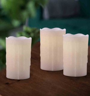 Ledcan/dripwax/set3pcs/3x12,5cm;8cm