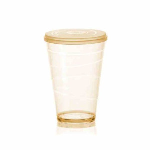 Kubekzwieczkiemmydrink600ml/pomaranczowy