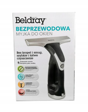 Bezprzewodowa myjka do okien Beldray 20 cm