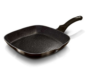 Patelnia Grillowa 28cm Berlinger Haus Bh-6611 Shiny Black