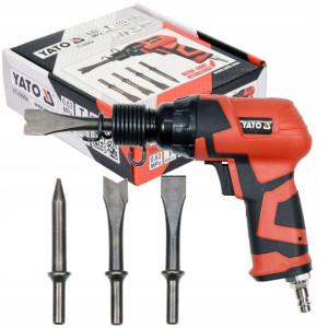 Młotek Pneumatyczny Udarowy + Dłuta Yt-09904 Yato