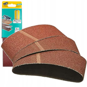 Taśmy Szlifierskie 75x510mm P120 1914000 Wolfcraft