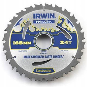 Piła Tarczowa Weldtec Atb 165x30x2,4mm Irwin