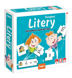 Gra edukacyjna dla dzieci Poznajemy Litery JAWA