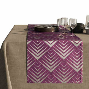 Tcloth/ah/oxford/piramides/plum/140x200