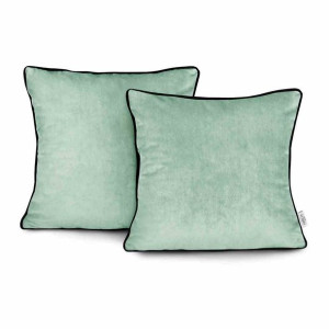 Cus/ah/velvet/mint/piping/45x45*2