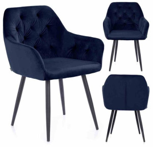 Chair/hom/argento/navy