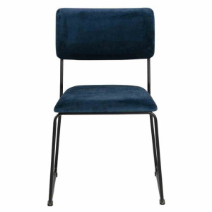 Chair/dining/act/fida/navyblue+black/80x50x53