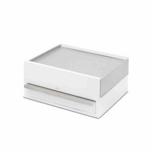 Box/stowit/jewelry/white/nickel