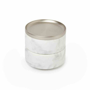 Box/tesora/jewelry/white/nickel
