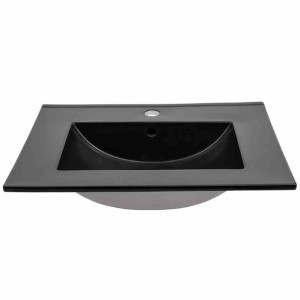 Bathroom/washbasin/hom/lost/black/17x61