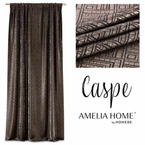 Curt/ah/blackout/caspe/pleat/steel+gold/140x250