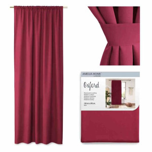 Curt/ah/oxford/pleat/red/140x250