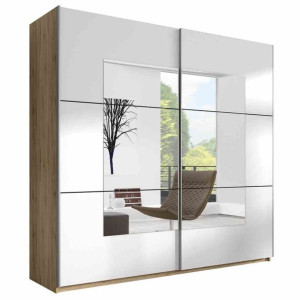Furniture/wardrobe/hel/symphony/oaksr+white/180