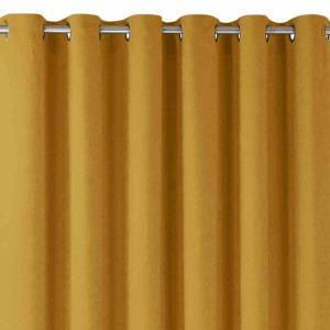 Curt/hom/milana/chenille/eyelets/s/mustard/140x270