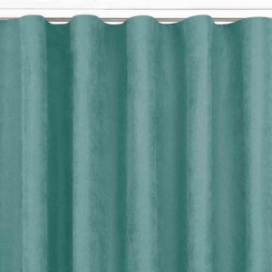 Curt/hom/milana/chenille/pleat/w/70/turquoise/140x270