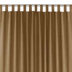 Curt/hom/milana/chenille/tab/lbrown/140x300