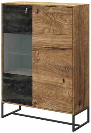 Furniture/dpcabinet/psk/darkness/ribbeckoak+blstone/dwt93