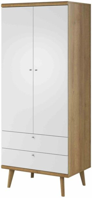 Furniture/wardrobe/psk/primo/rivieraoak+white/psz80