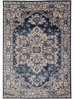 Rug/benut/sinan/beige+blue/80x160