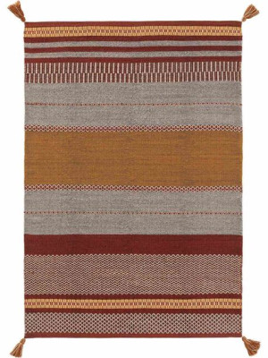 Rug/benut/haley/grey+red/160x230