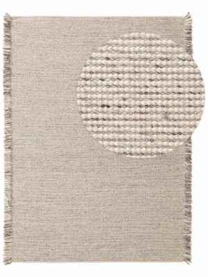 Rug/benut/mary/ivory+dgrey/80x120