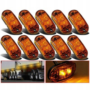 10x Lampa Obrysowa Obrysówka Diodowa Led Obrysówki