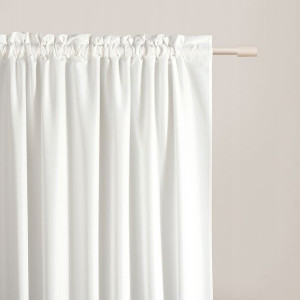 Zasłona AURA OFF WHITE matowa 140x250 taśma