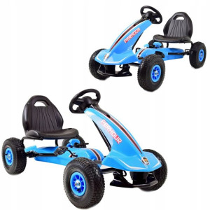Gokart Na Pedały Dla Dzieci Pompowane Koła Niebies