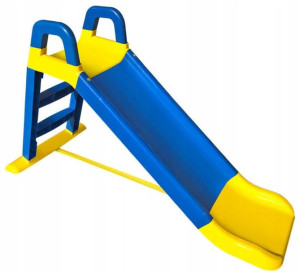 Zjeżdżalnia Dla Dzieci Niebieska Coil 140cm
