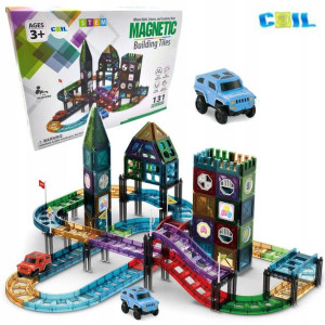 Klocki Magnetyczne Dla Dzieci 131el.coil