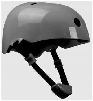 Kask Rowerowy Dziecięcy Szary