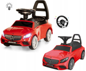 Jeździk Pchacz Mercedes Czerwony Coil