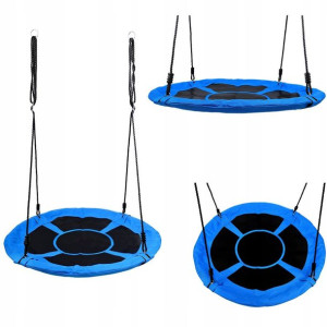 Huśtawka Ogrodowa Bocianie Gniazdo 120cm Coil Blu