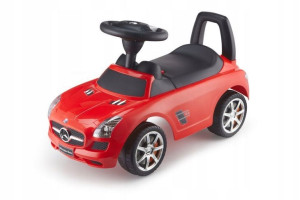 Jeździk Pchacz Mercedes Czerwony Coil