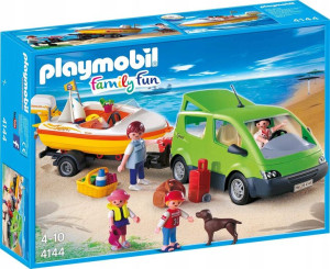 Playmobil Van Z Przyczepą Rodzinny 4144