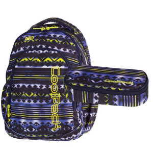 Zesztaw Szkolny Plecak Piórnik Coolpack Blue