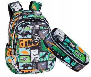 Plecak Piórnik 2w1 Coolpack Jurassic