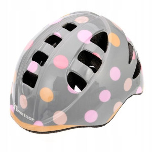 Kask Rowerowy Meteor Z Regulacją 52-56 Cm Dots