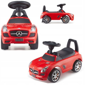 Jeździk Pchacz Mercedes Czerwony Coil
