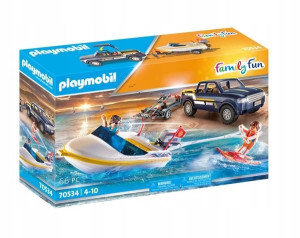 Playmobil Pojazd Terenowy I Łódź 70534