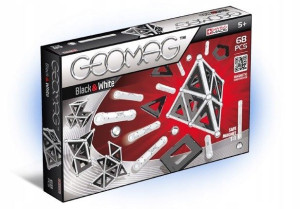 GEOMAG KLOCKI MAGNETYCZNE Black White 68 EL.