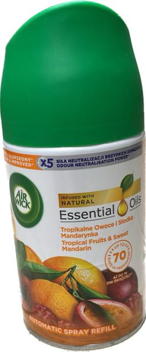 Air Wick, Odświeżacz powietrza, Słodka Mandarynka, 250 ml (HIT)