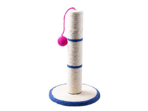 Drapak dla kota Słupek 45cm + zabawka