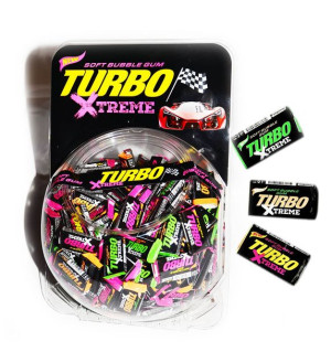 Xtreme Guma Turbo Bubble Gum 300x4,5g 300szt 1350g