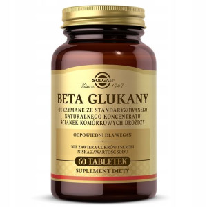 BetaGlukany60kaps Naturalne beta-glukany z drożdży
