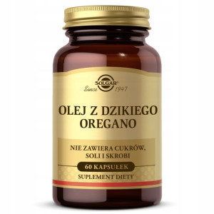 Solgar Olej z dzikiego oregano 60 kapsułek