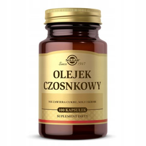 Solgar Olejek czosnkowy kapsułki 100 szt